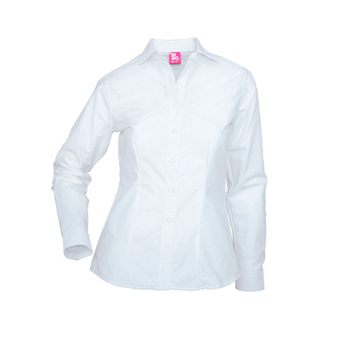 CAMISA BBO GABARDINA DAMA MANGA LARGA - Artículos Promocionales MAS RECIO